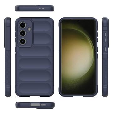 Samsung Galaxy S24 FE Rugged TPU Cover - Mørkeblå