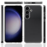 Samsung Galaxy S24 FE Ridsefast Hybrid Cover - Gennemsigtig