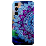 Samsung Galaxy S24 FE Stilfuld Ultra-Slim TPU Cover - Mandala blomst