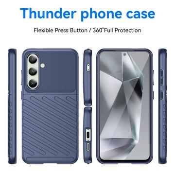 Samsung Galaxy S24 FE Thunder Series TPU Cover - Blå