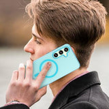 Samsung Galaxy S24 FE UltraGuard Matte MagSafe Cover - Blå