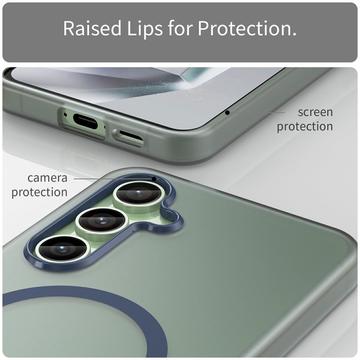Samsung Galaxy S24 FE UltraGuard Matte MagSafe Cover - mørkeblå