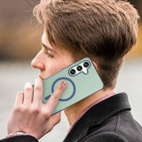 Samsung Galaxy S24 FE UltraGuard Matte MagSafe Cover - mørkeblå