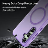 Samsung Galaxy S24 FE UltraGuard Matte MagSafe Cover - Mørk lilla