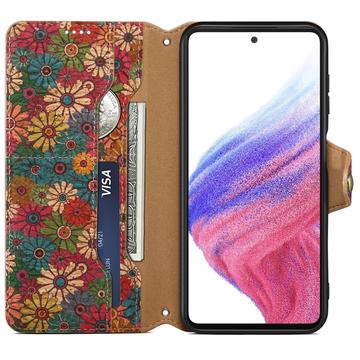 Samsung Galaxy S24 Fire Årstider Pungetui - Forår