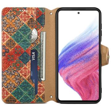 Samsung Galaxy S24 Fire Årstider Pungetui - vinter