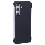 Samsung Galaxy S24 Plastik Cover Uden Sider - Sort