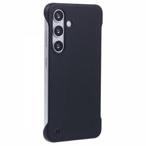 Samsung Galaxy S24 Plastik Cover Uden Sider - Sort