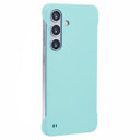 Samsung Galaxy S24 Plastik Cover Uden Sider - Lyse Cyan