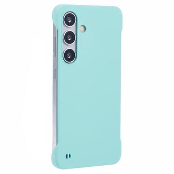 Samsung Galaxy S24 Plastik Cover Uden Sider - Lyse Cyan