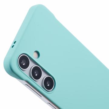 Samsung Galaxy S24 Plastik Cover Uden Sider - Lyse Cyan