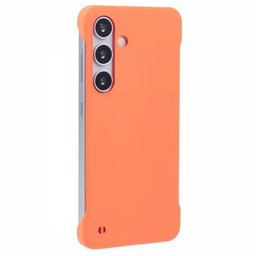 Samsung Galaxy S24 Plastik Cover Uden Sider - Orange