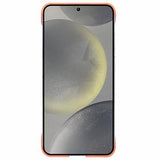 Samsung Galaxy S24 Plastik Cover Uden Sider - Orange