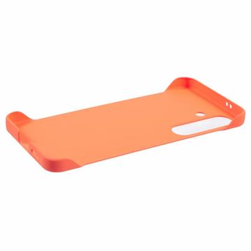 Samsung Galaxy S24 Plastik Cover Uden Sider - Orange