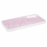 Samsung Galaxy S24 Glitter Flakes TPU Cover - Pink