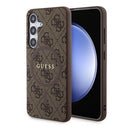 Samsung Galaxy S24 Guess 4G farvet ringetui - MagSafe-kompatibel - brun