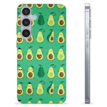 Samsung Galaxy S24+ TPU Cover - Avocadomønster