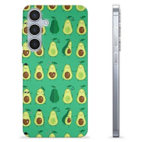 Samsung Galaxy S24+ TPU Cover - Avocadomønster