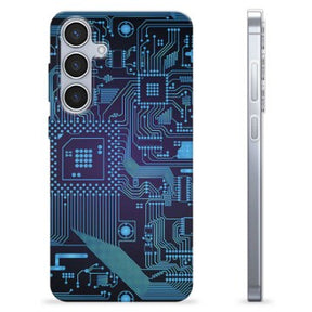 Samsung Galaxy S24+ TPU Cover - Kredsløbsplade