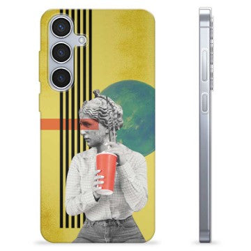 Samsung Galaxy S24+ TPU Cover - Retro Kunst