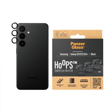 Samsung Galaxy S24/S23 5G/S23+ 5G PanzerGlass Hoops Kameralinsebeskytter - Sort