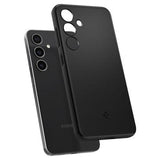 Samsung Galaxy S24 Spigen Thin Fit Hybrid Cover - Sort