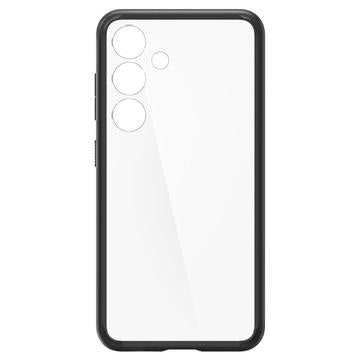 Samsung Galaxy S24 Spigen Ultra Hybrid Cover - Gennemsigtig / Sort