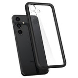 Samsung Galaxy S24 Spigen Ultra Hybrid Cover - Gennemsigtig / Sort