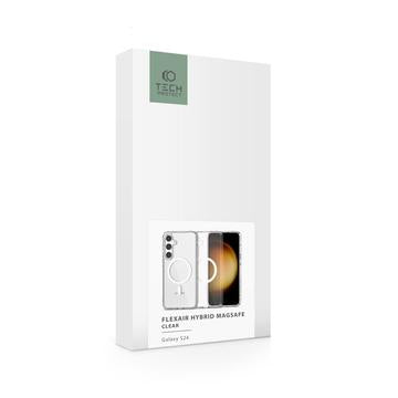 Samsung Galaxy S24 Tech-Protect Flexair Magnetisk Hybrid Cover - Gennemsigtig