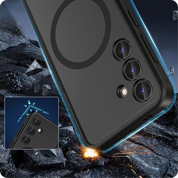 Samsung Galaxy S24 Tech-Protect Magmat Cover - MagSafe Kompatibel - Frostet Sort