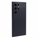 Samsung Galaxy S24 Ultra Anti-Fingeraftryk Mat TPU Cover - Sort