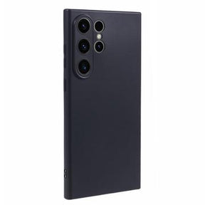 Samsung Galaxy S24 Ultra Anti-Fingeraftryk Mat TPU Cover - Sort