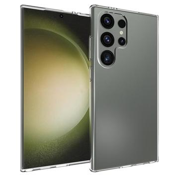 Samsung Galaxy S24 Ultra Skridsikkert TPU Cover - Gennemsigtig