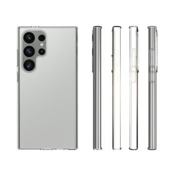 Samsung Galaxy S24 Ultra Skridsikkert TPU Cover - Gennemsigtig