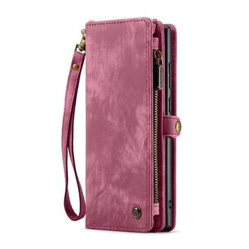 Samsung Galaxy S24 Ultra Caseme 008 2-i-1 Multifunktionel Pung - Rød