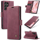 Samsung Galaxy S24 Ultra Caseme 013 Series Pung Cover - Rød