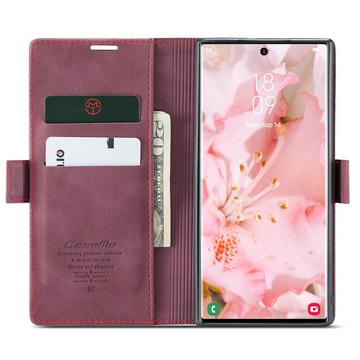 Samsung Galaxy S24 Ultra Caseme 013 Series Pung Cover - Rød