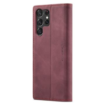 Samsung Galaxy S24 Ultra Caseme 013 Series Pung Cover - Rød