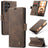 Samsung Galaxy S24 Ultra Caseme 013 Series Pung Cover - Kaffe