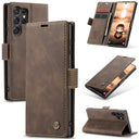 Samsung Galaxy S24 Ultra Caseme 013 Series Pung Cover - Kaffe