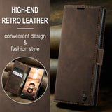 Samsung Galaxy S24 Ultra Caseme 013 Series Pung Cover - Kaffe