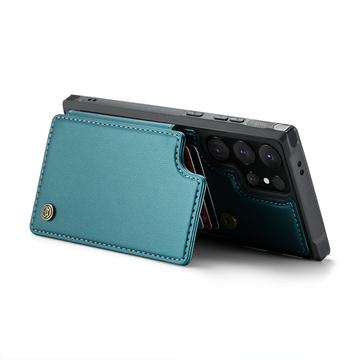 Samsung Galaxy S24 Ultra Caseme C22 Cover RFID-kortpung - Grøn