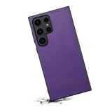 Samsung Galaxy S24 Ultra Dækket Hybrid Cover - Lilla