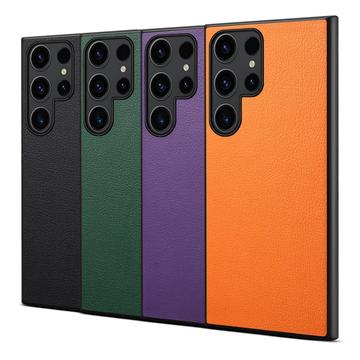 Samsung Galaxy S24 Ultra Dækket Hybrid Cover - Lilla