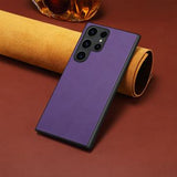 Samsung Galaxy S24 Ultra Dækket Hybrid Cover - Lilla