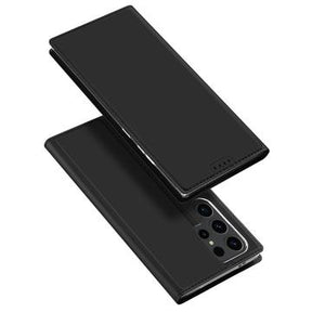 Samsung Galaxy S24 Ultra Dux Ducis Skin Pro Flip Cover - Sort