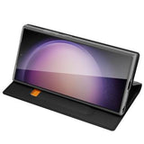 Samsung Galaxy S24 Ultra Dux Ducis Skin Pro Flip Cover - Sort