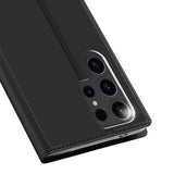 Samsung Galaxy S24 Ultra Dux Ducis Skin Pro Flip Cover - Sort