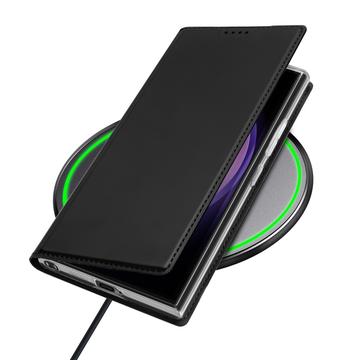 Samsung Galaxy S24 Ultra Dux Ducis Skin Pro Flip Cover - Sort