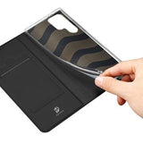 Samsung Galaxy S24 Ultra Dux Ducis Skin Pro Flip Cover - Sort